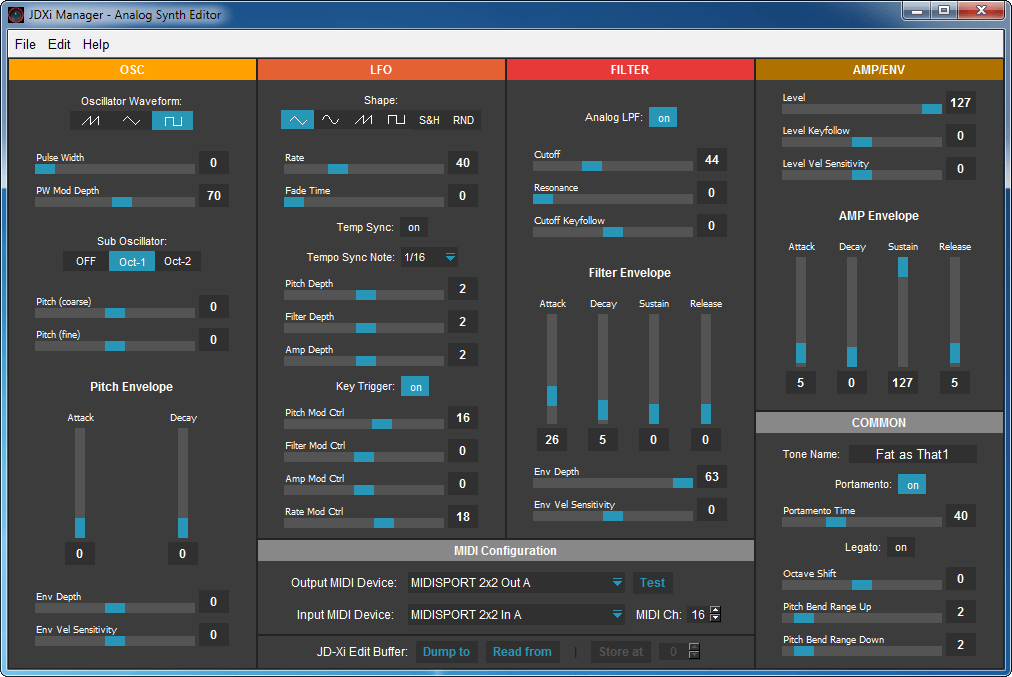roland gr-33 patch editor
